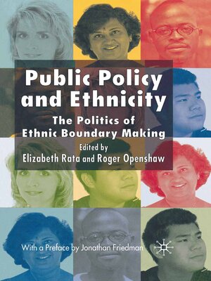 cover image of Public Policy and Ethnicity